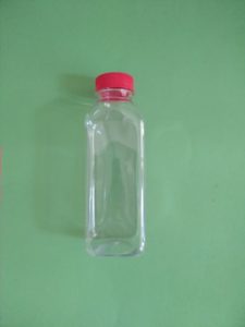 Бутылка ПЭТ 0,5 широкое горло квадратная
